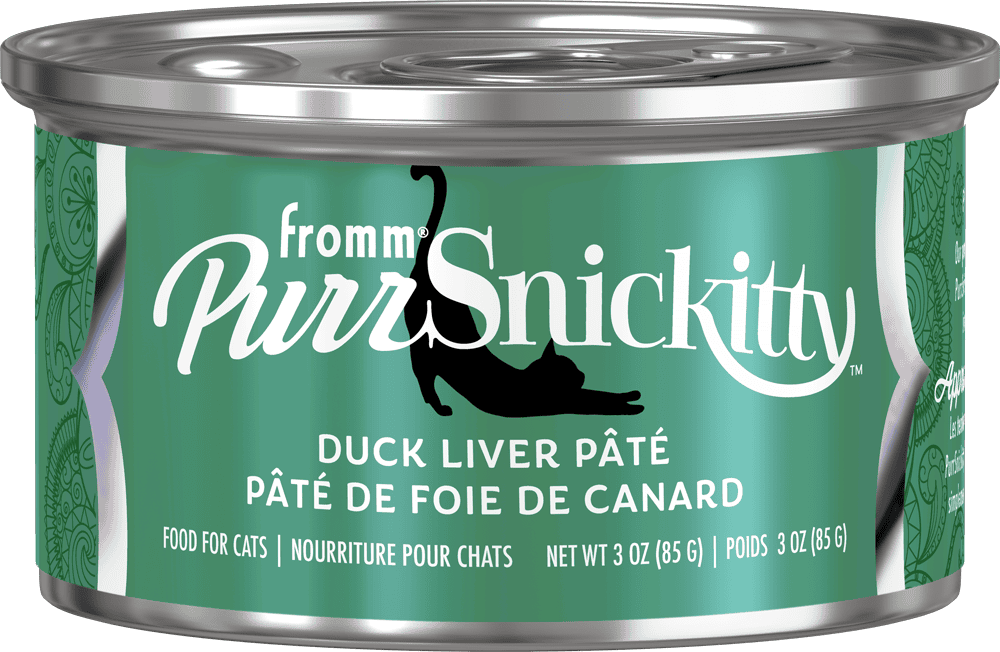 Fromm Cat Wet Food PurrSnackitty Duck Liver Pate 3oz