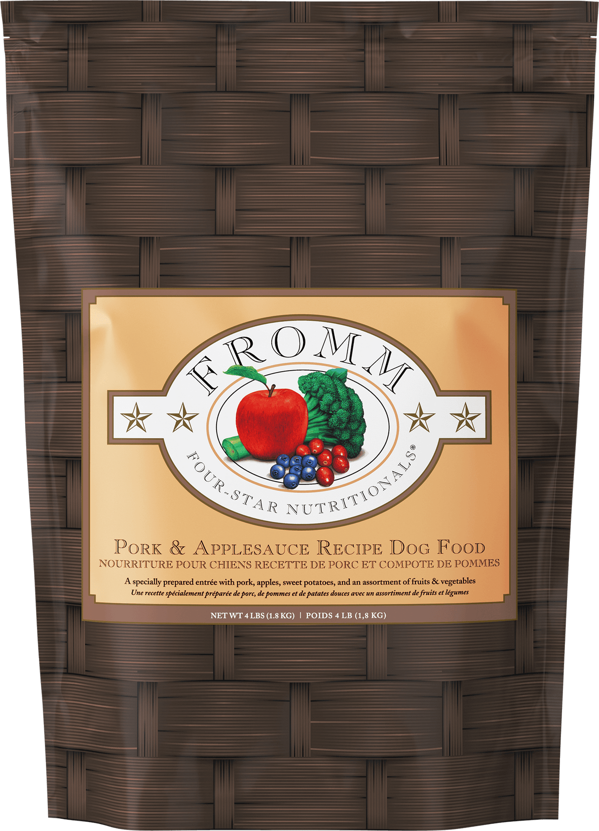 Fromm Four-Star Pork & Applesauce Dry Dog Food (26lb)