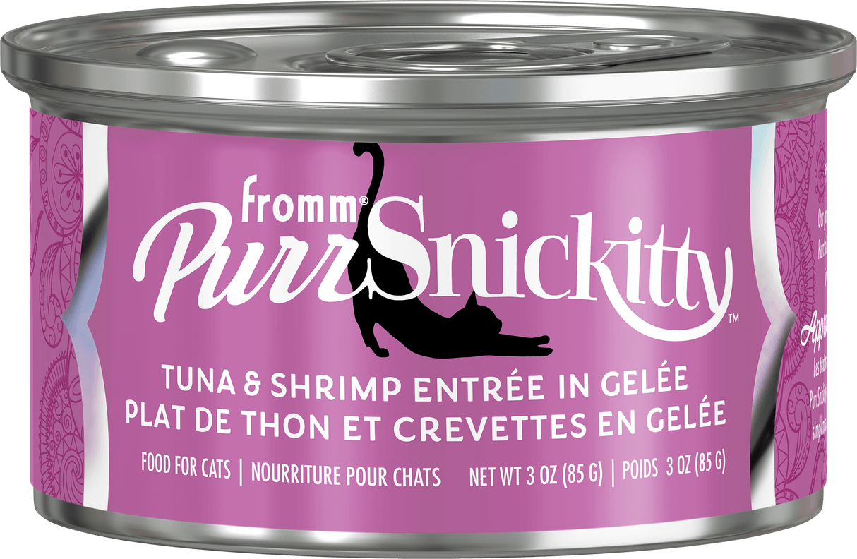 Fromm PurrSnackitty Tuna & Shrimp Entree in Gelée Wet Cat Food (3oz can)
