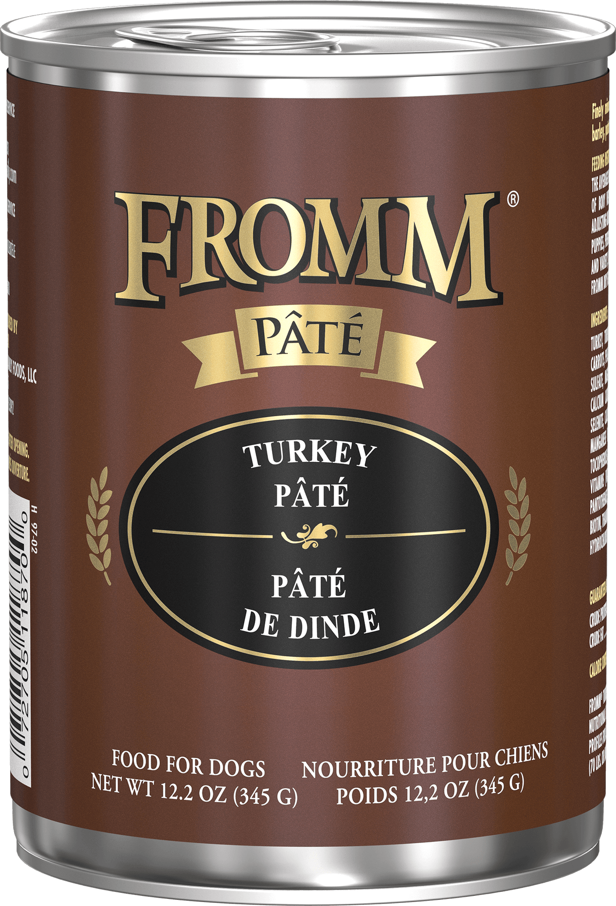 Paté de pavo Fromm D 12,2 oz