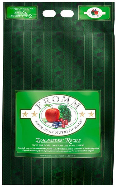 Fromm Dry Dog Food Four-Star Zealambder 12lb