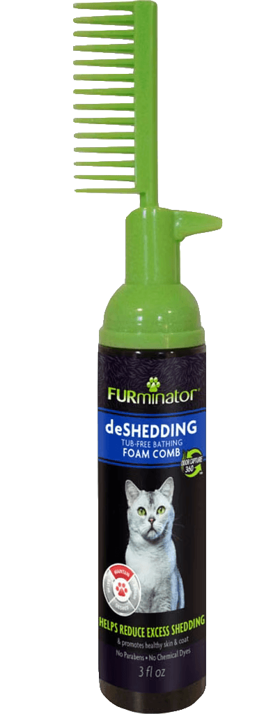 Furminator Cat No Rinse Foam Comb (3oz)