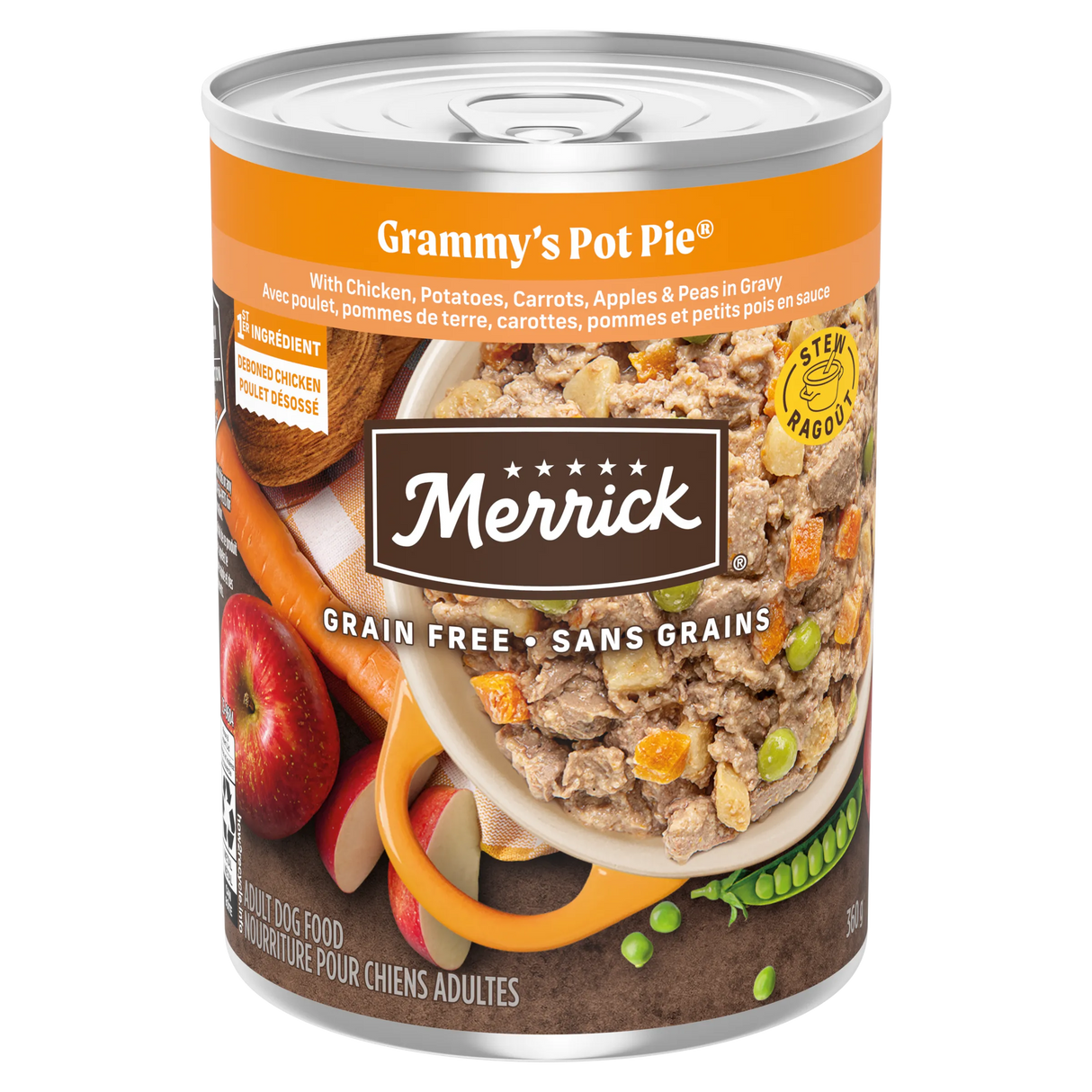 Merrick Nourriture pour chiens humides Grammy's Pot Pie