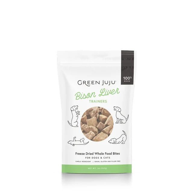Entrenadores Green Juju D FD Hígado de bisonte 3 oz