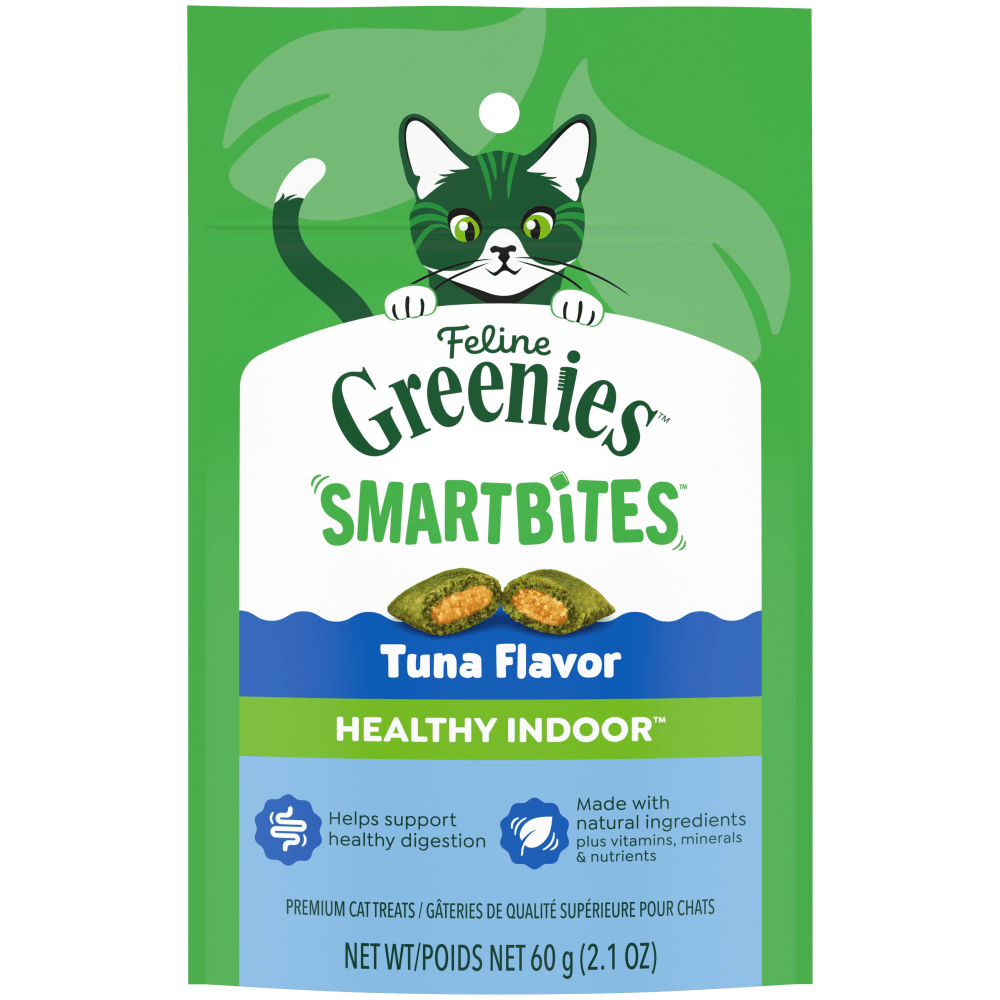 Golosinas para gatos Greenies SmartBites Healthy Indoor sabor a atún