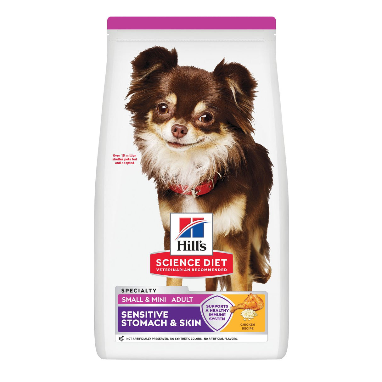 Hill's Science Diet Adult Small & Mini Breeds Sensitive Stomach Chicken Recipe (4lb bag)