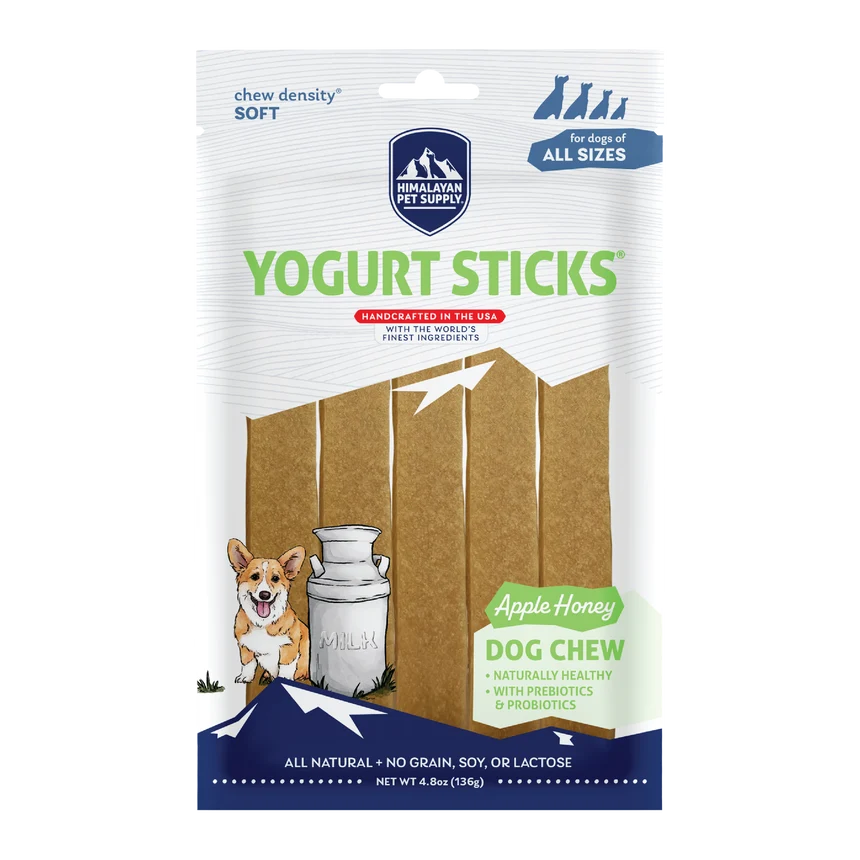 Himalayan Yogurt Apple Honey Sticks Dog Chews (4.8oz)