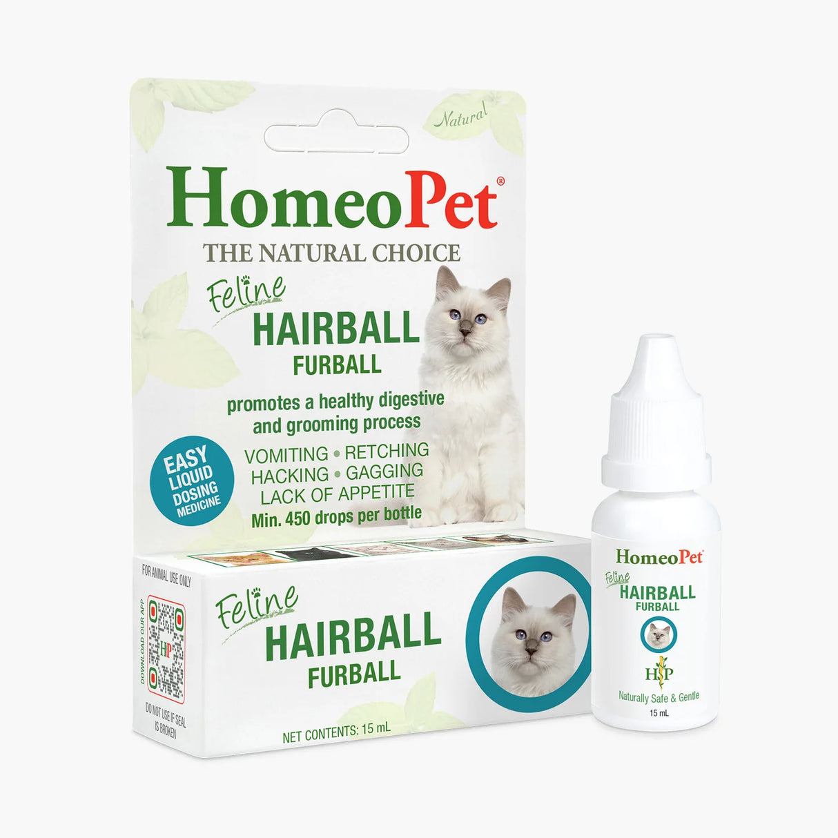 Bola de pelo felina HomeoPet 15 ml