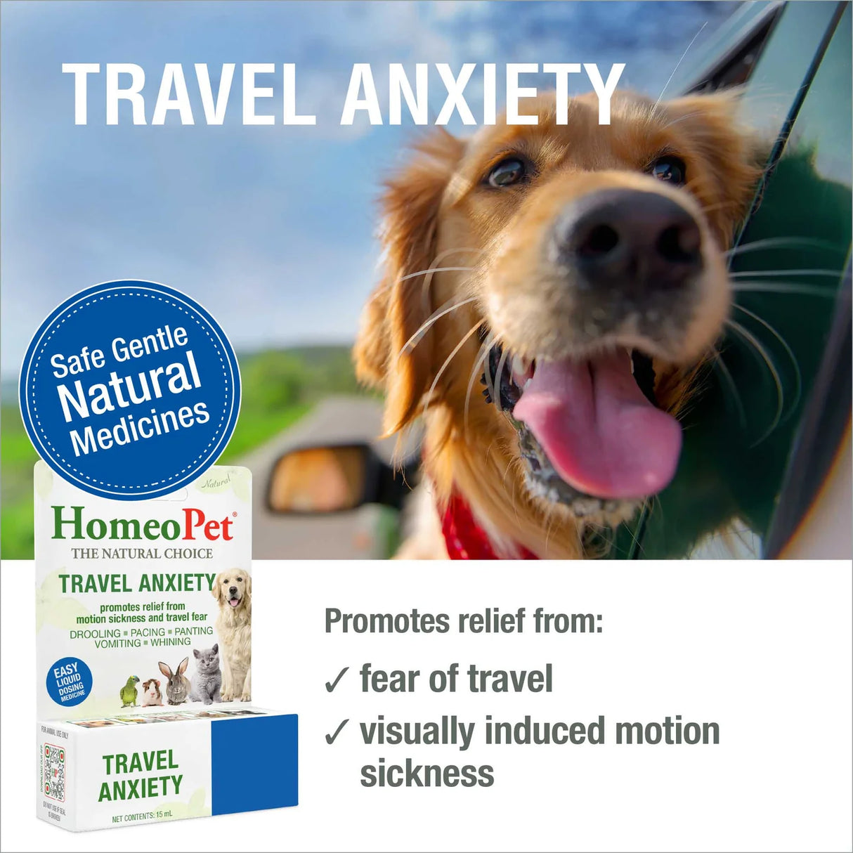 HomeoPet Travel Anxiety for Pets