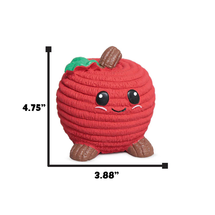 Huggle Hounds Ruff Tex Sweet Cheek Apple Dog Toy (Large)