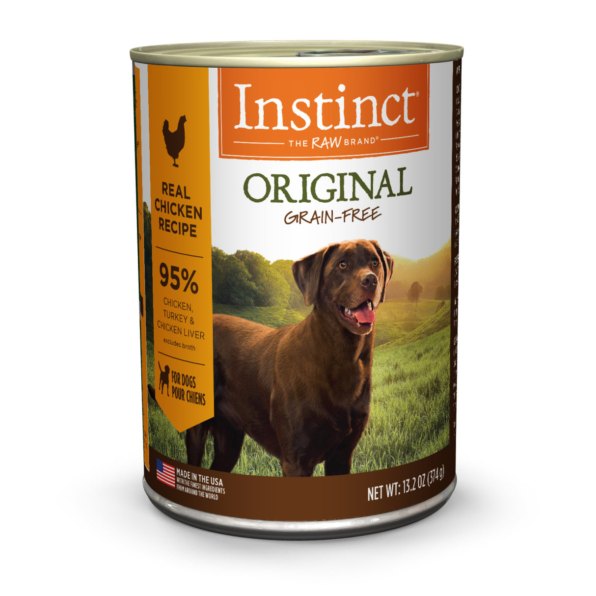 Instinct Original Grain-Free Real Chicken Recipe Wet Dog Food (13.2oz can)