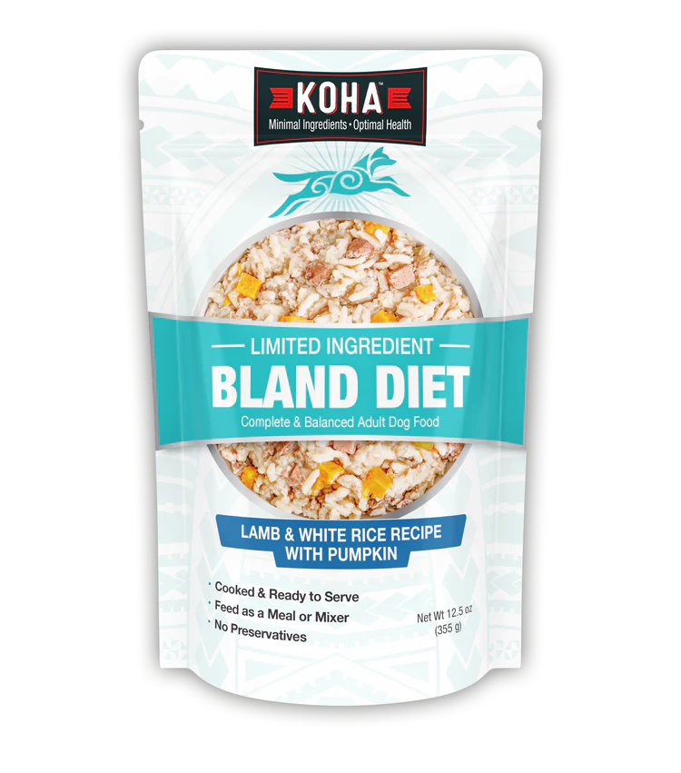 Koha Bland Diet Lamb & White Rice Recipe for Dogs (12.5oz)