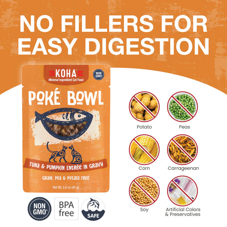Koha cp Poke Tuna & Pumpkin 3oz