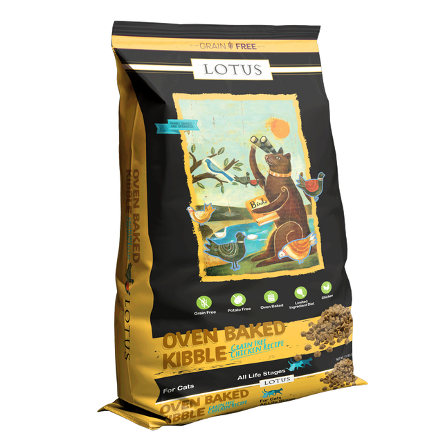 Lotus Oven Baked Chicken Dry Cat Food (2.2lb Bag)