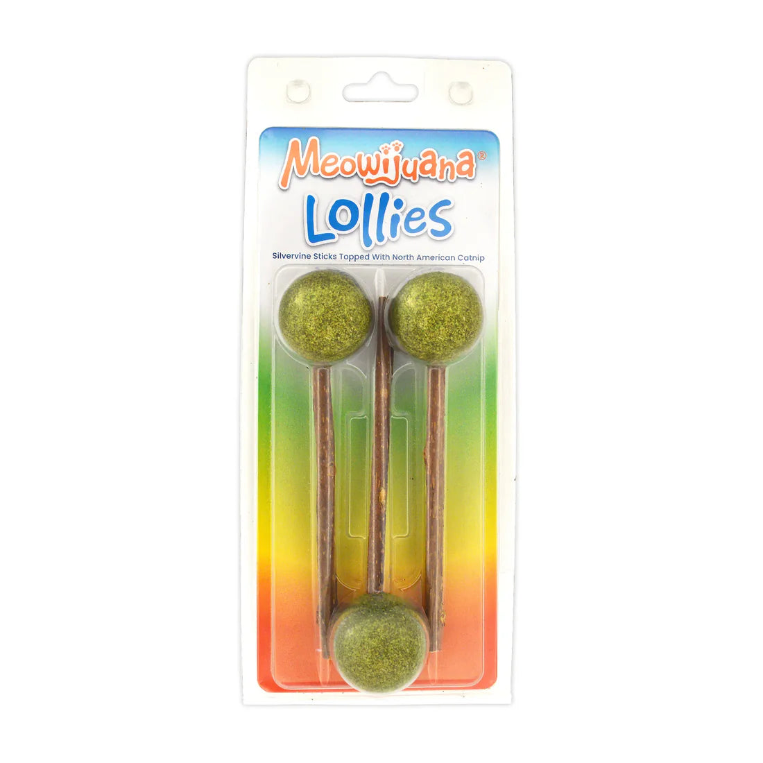 Meowijuana Cat Toy Catnip/Silvervine Lollies