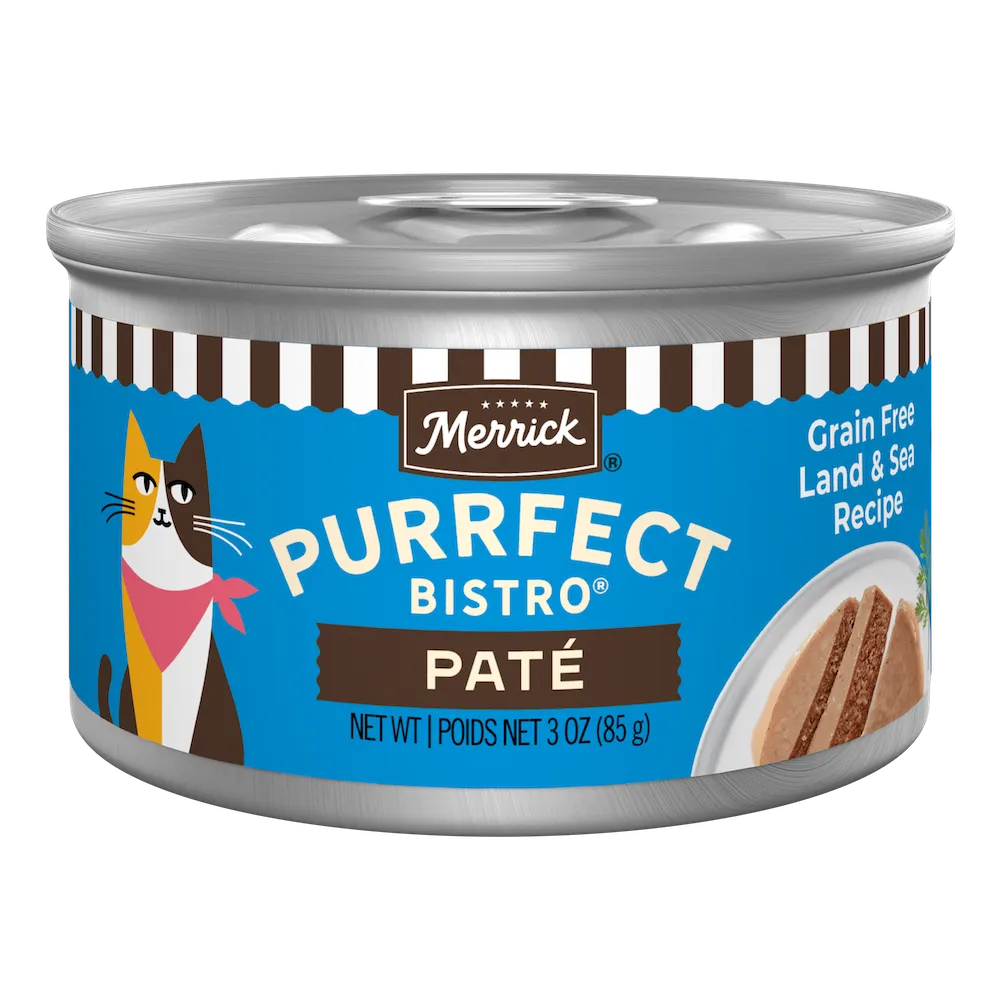 Merrick Purrfect Bistro Surf & Turf Pate Wet Cat Food (3oz)