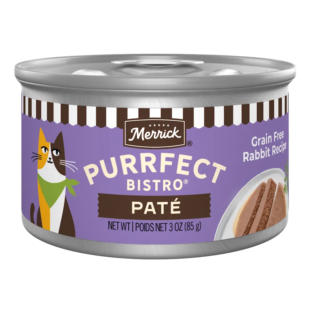 Merrick Wet Cat Food Purrfect Bistro Pate Rabbit Recipe