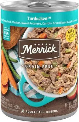 Comida húmeda para perros Merrick Turducken