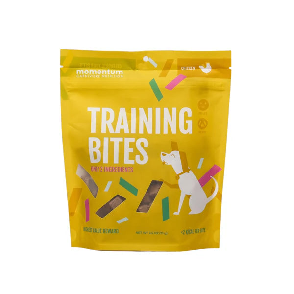 Momentum Training Bites Chicken Dog & Cat Treats (2.5oz bag)