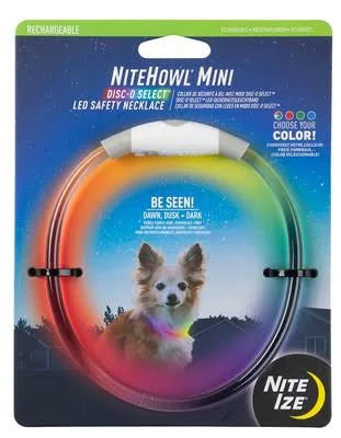 Collar LED recargable NiteHowl de NITE IZE S