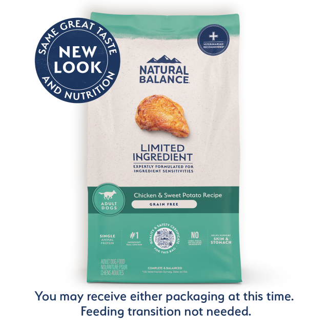 Natural Balance D Pollo y batata 4 libras