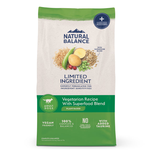 Natural Balance D Vegetariano 4 libras