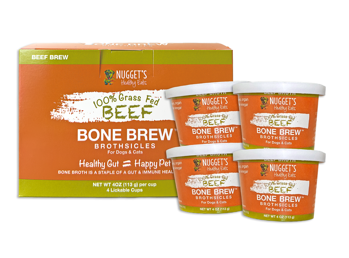 Nugget's Bone Brew Beef 4oz