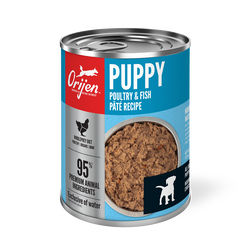 Orijen Dog Wet Food Puppy Recipe Poultry & Fish Pate Recipe 12.8oz