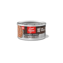 Orijen CAT CAT נתח ללא תבואה באדום אזורי באדום 3oz