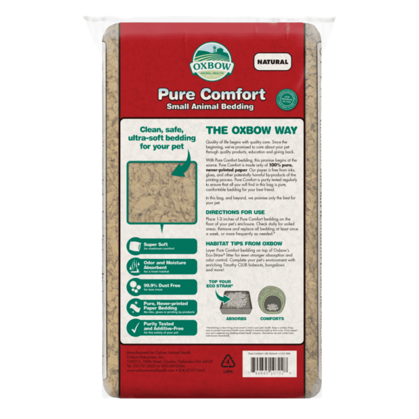 Oxbow Pure Comfort Natural Bedding 28L