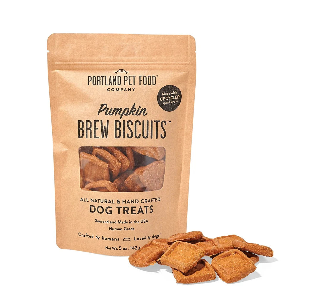 Portland Pet Pumpkin Brew Biscuits for Dogs (5oz)