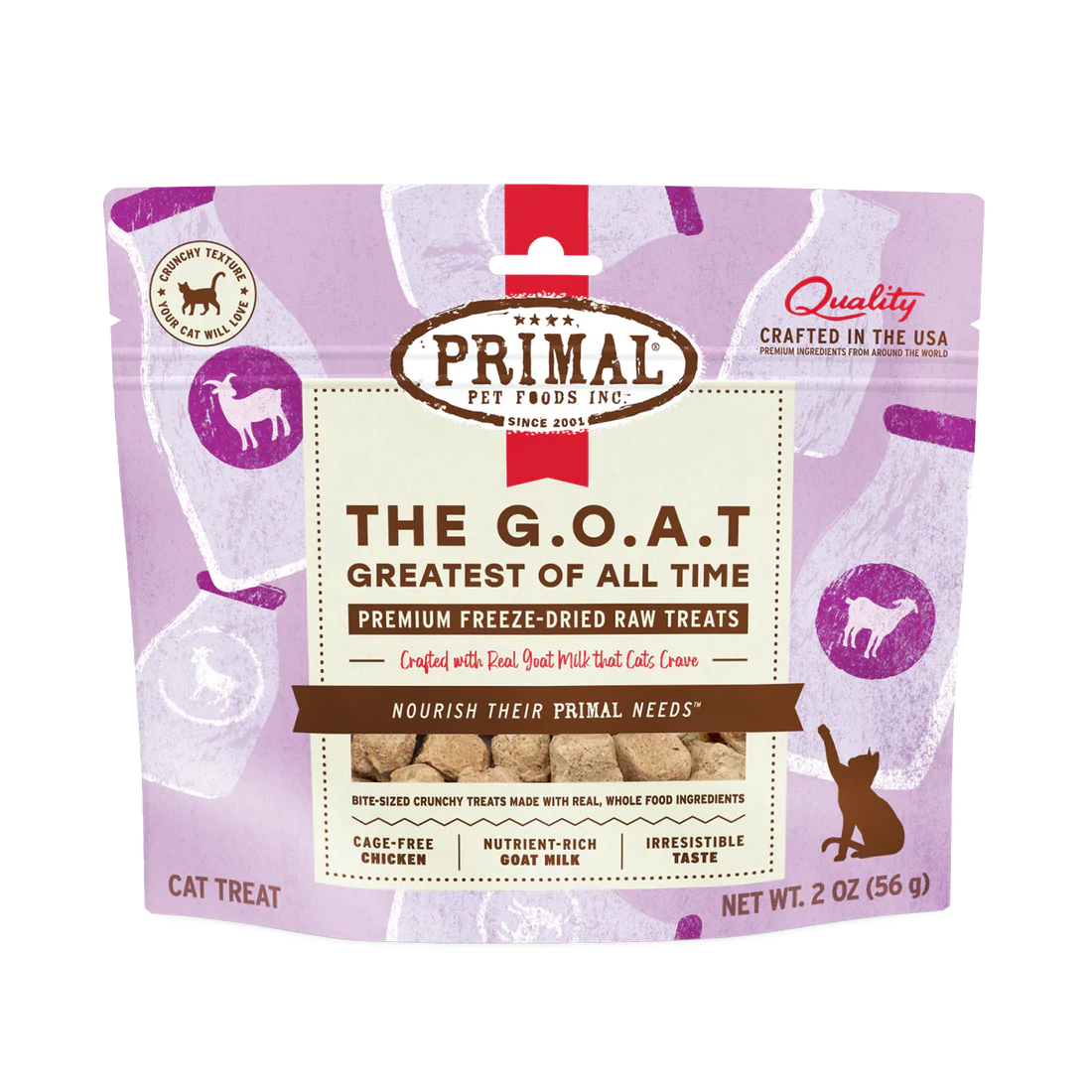 Primal c fd עוף העז 2oz