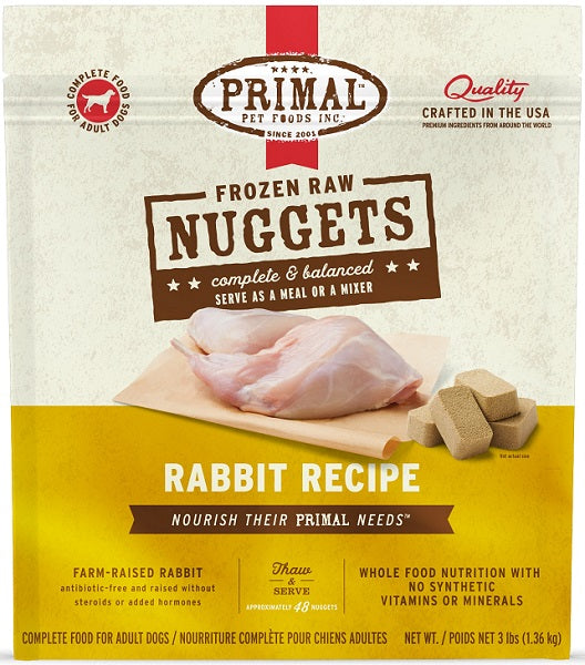 פּרימאַל רוי פאַרפרוירן הונט עסנוואַרג נאַגאַץ קאַלעווער פאָרמולע