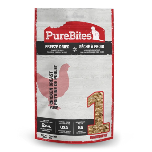 PureBites Cat Freeze-Dried Treats Chicken Breast 2.32oz