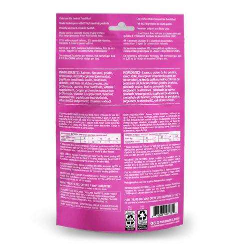 PureBites Freeze Dried Salmon Cat Food Topper (2.8oz Bag)