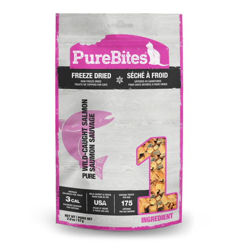PureBites Freeze Dried Salmon Cat Treat (2oz Bag)
