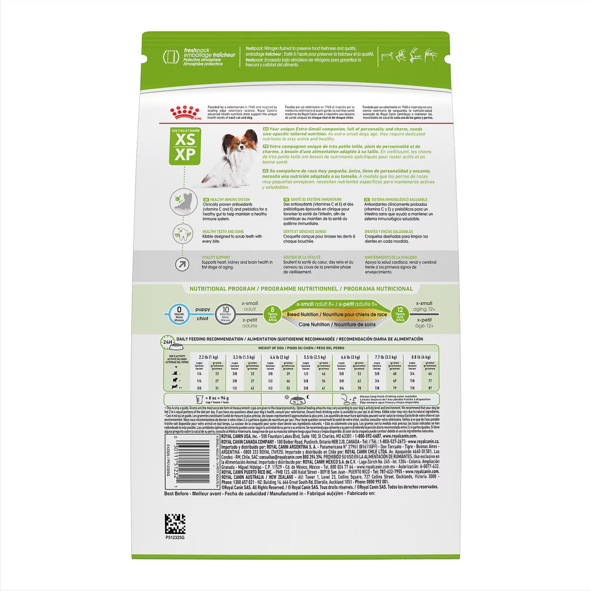 Royal Canin D Aduly extra pequeño, 2,5 libras