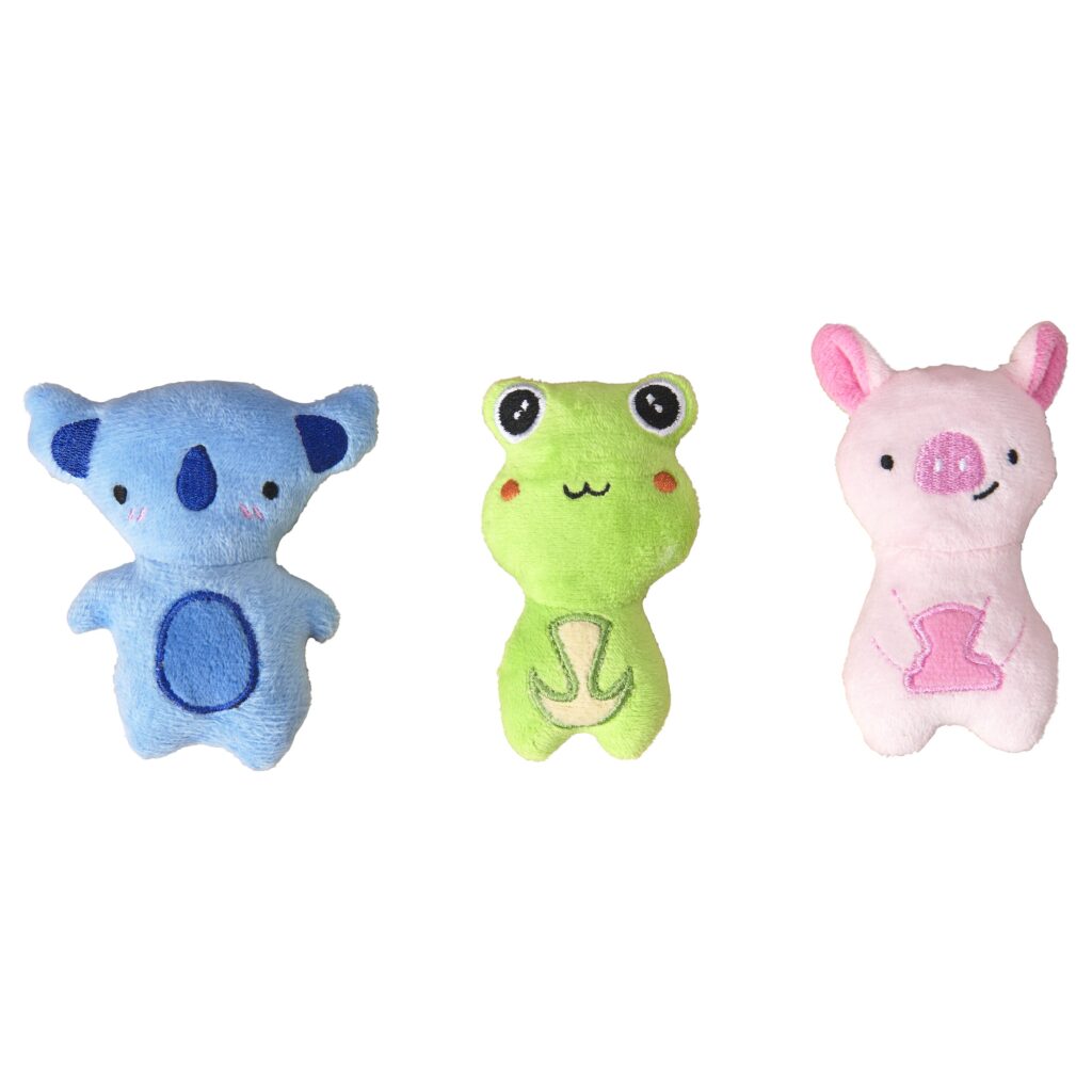 SPOT Cute & Colorful Cat Toy (3 pack)