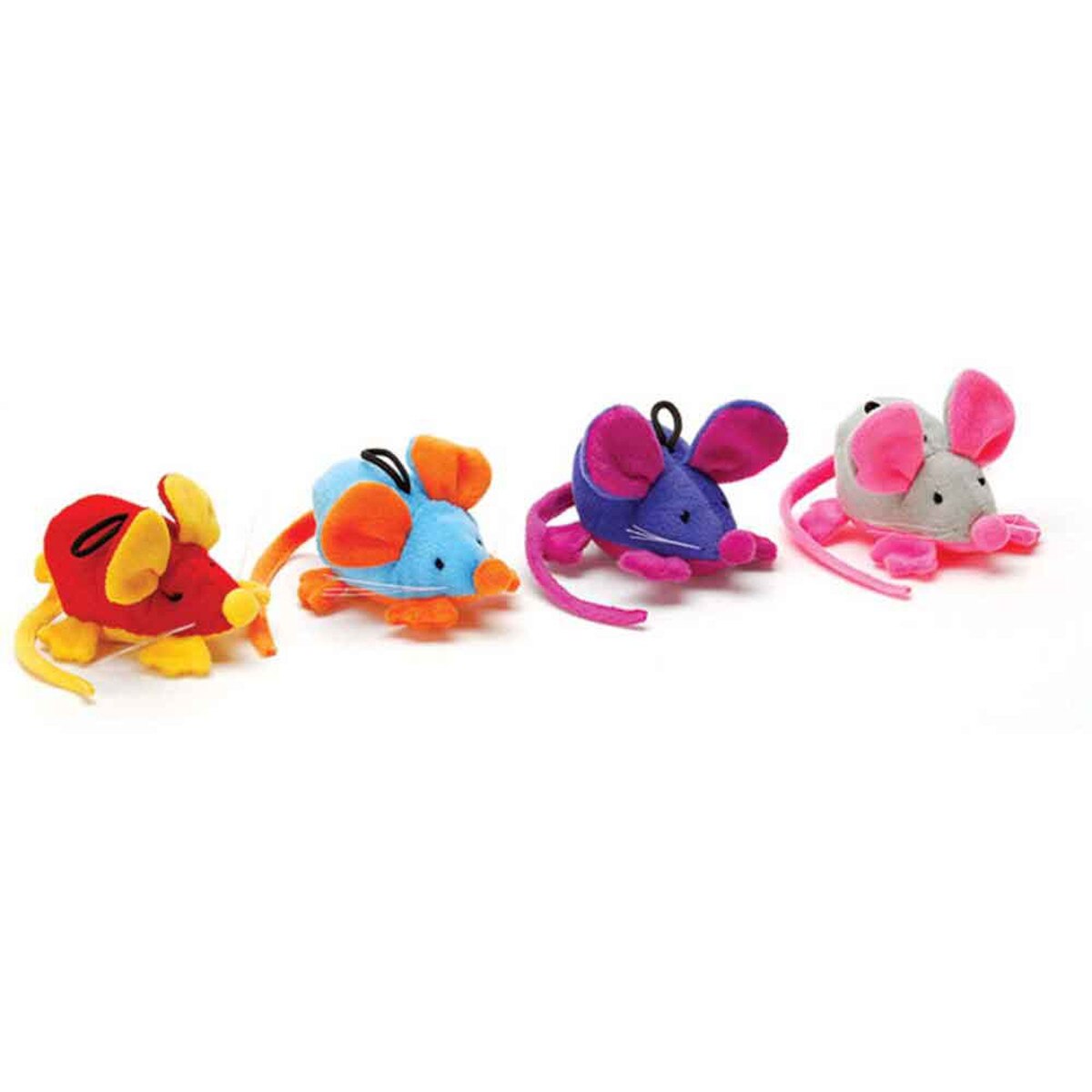 SPOT Rattle Clatter Mouse Cat Toy - Assorted Colors