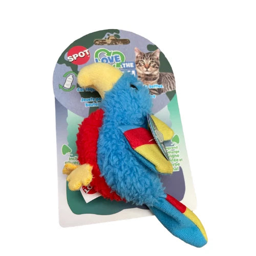 Juguete de hierba gatera para loros Ethical Love The Earth
