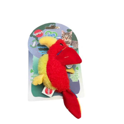 Juguete de hierba gatera para loros Ethical Love The Earth