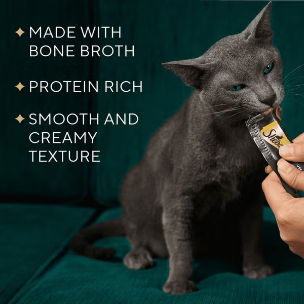 Sheba Puree Roasted Chicken Flavor Cat Treats (4 count)