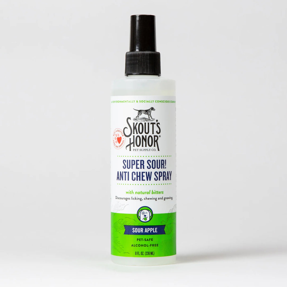 Skout's Honor Super Sour Anti Chew Spray for Dogs (8oz)