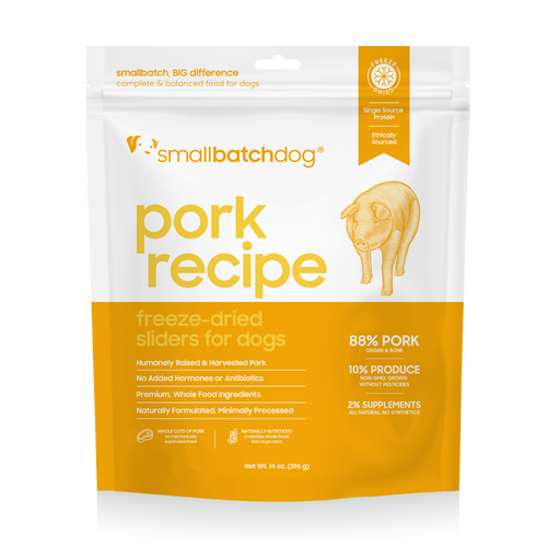 חזיר מיובש בהקפאת אצווה קטנה