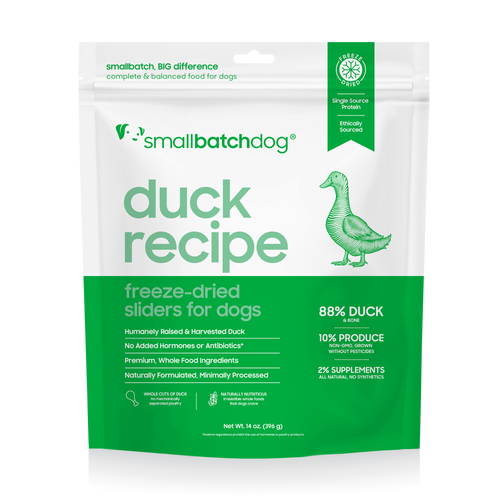 طعام كلاب وقطط سمول باتش توبير قطع بط مجففة بالتجميد