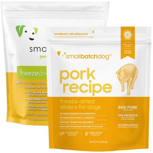 חזיר מיובש בהקפאת אצווה קטנה