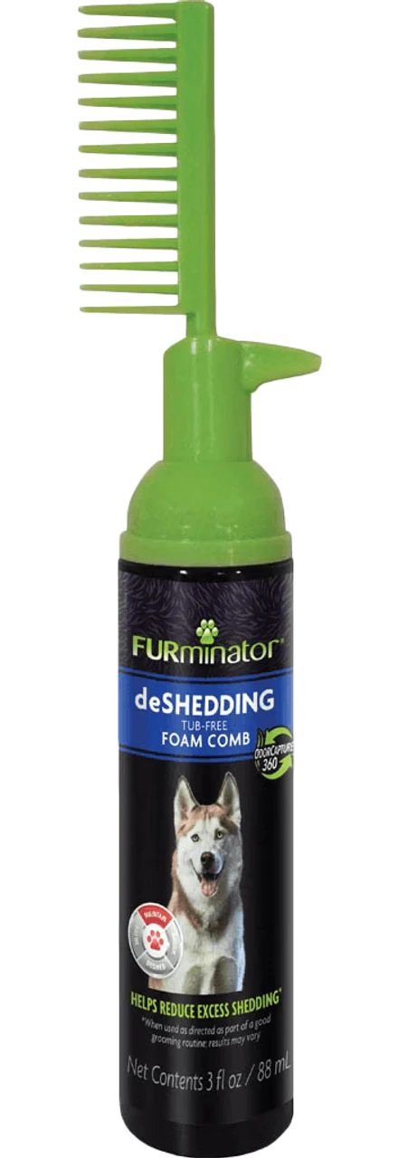 Furminator Dog No Rinse Foam Comb (3oz)
