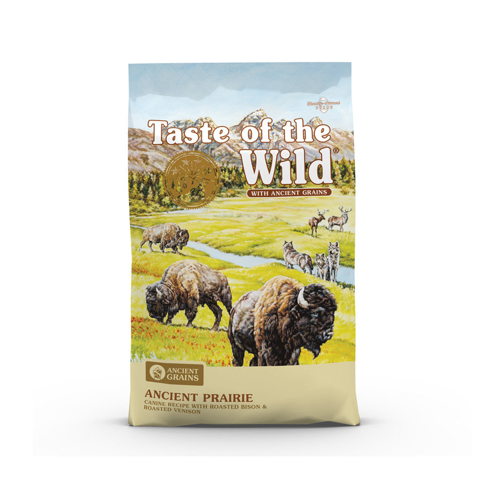 Taste of the Wild Ancient Prairie Canine Recipe with Bison & Venison Dry Dog Food (5lb Bag)