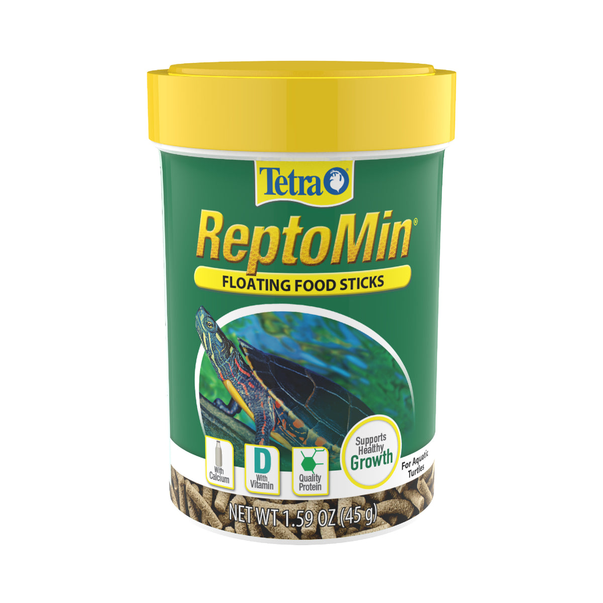 Tetra Reptomin Floating Food Sticks Turtle Food (1.59oz bottle)