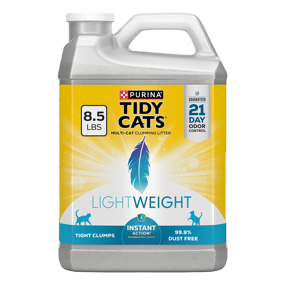 Tidy Cats Instant Action Lightweight Clumping Clay Cat Litter (8.5lb)